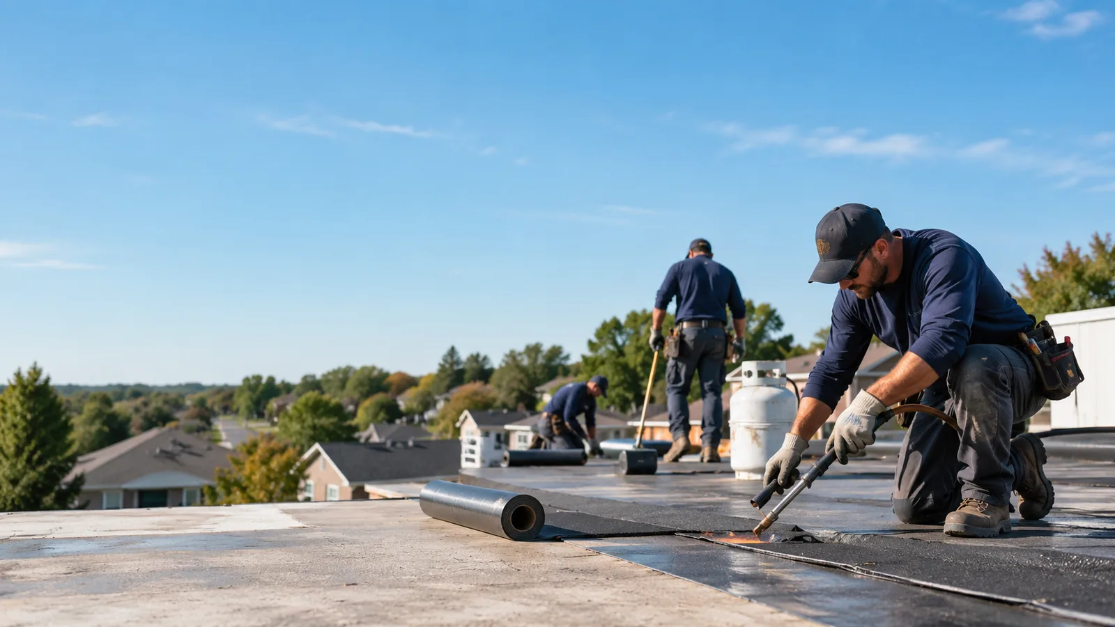 Flat Roof Leak Repair providers in Deville, LA